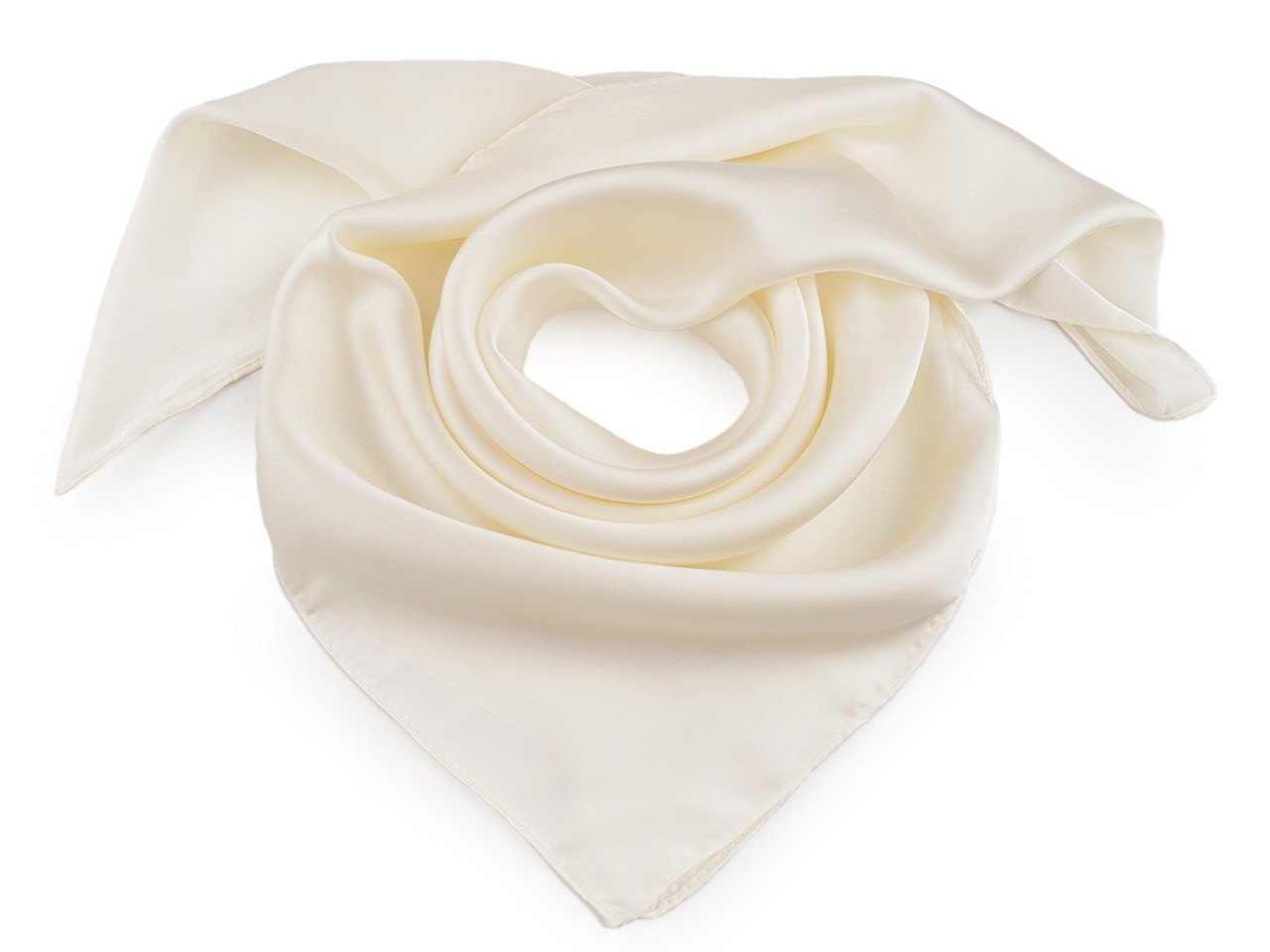 Eșarfă din satin, culoare uni, 70x70 cm - Roz vintage (1 Bucată)