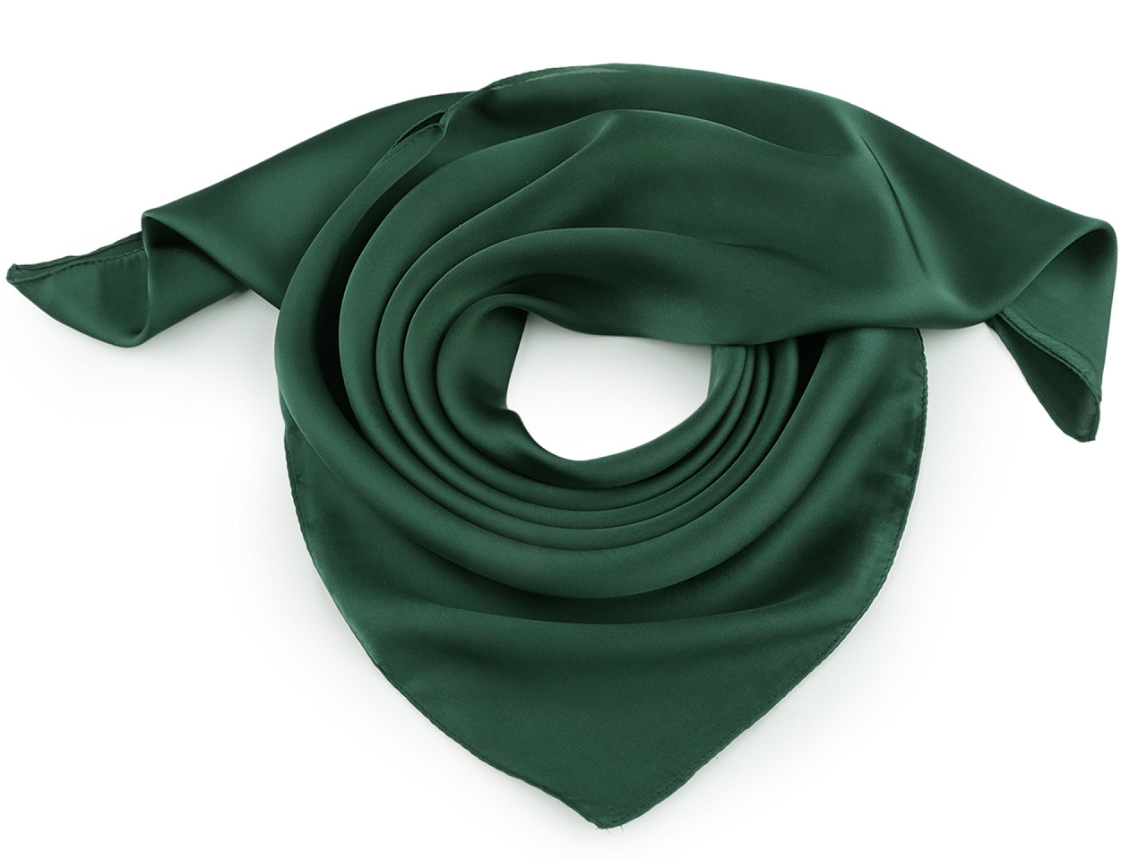 Eșarfă din satin, culoare uni, 70x70 cm - Roz vintage (1 Bucată)