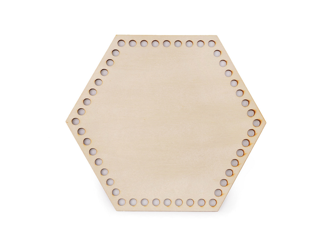Fund pentru tricotat / confectionat cosuri ø20 cm - Natural deschis (1 Bucată)