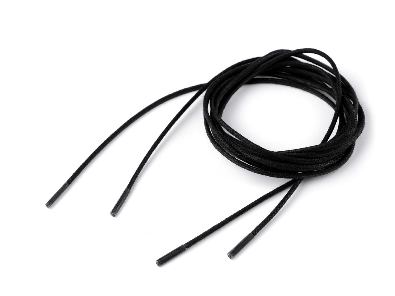 Sireturi 60; 70; 80; 90 cm - Negru (2 Bucăți)