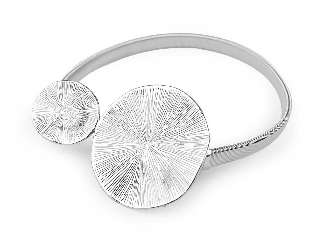 Șnur metalic pentru draperii - Nichel (1 Bucată)