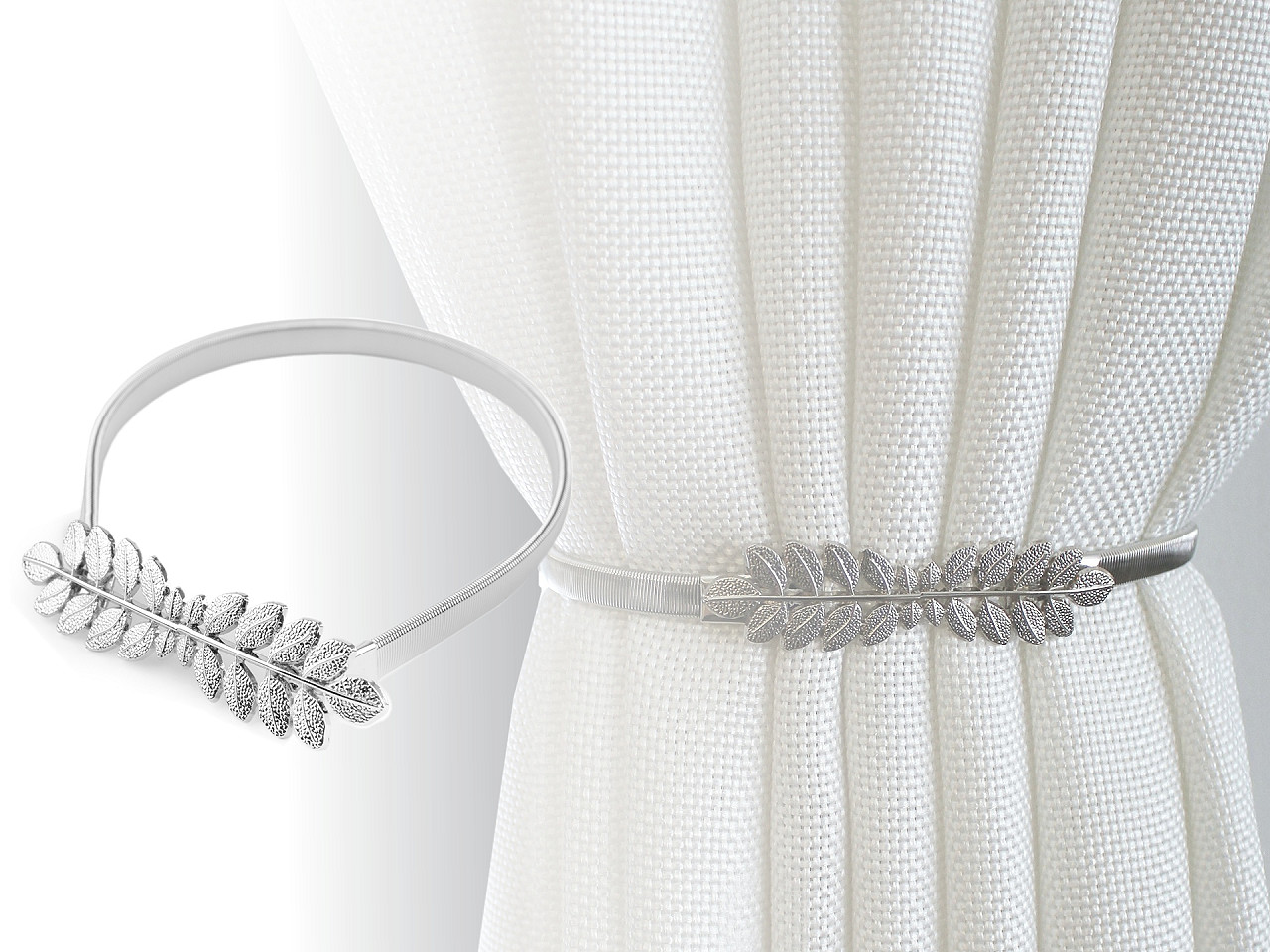 Șnur metalic pentru draperii - Auriu (1 Bucată)