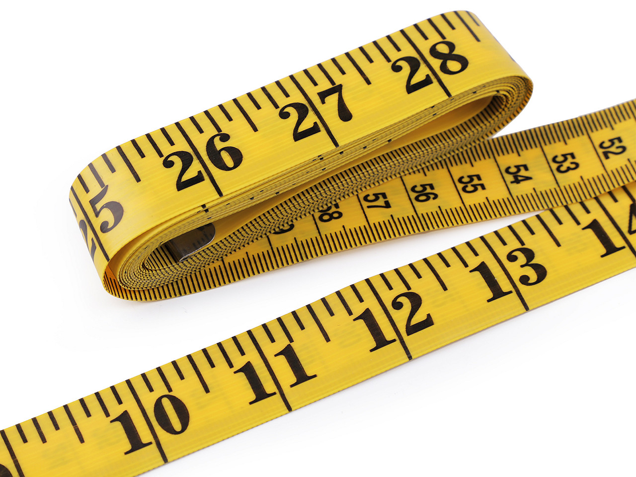 Centimetru de croitorie 300 cm - Galben (1 Bucată)