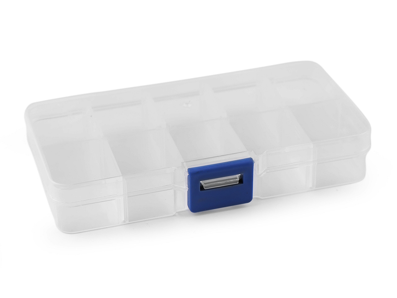 Cutie / organizator din plastic 6,8x12,7x2,2 cm - Transparent (1 Bucată)