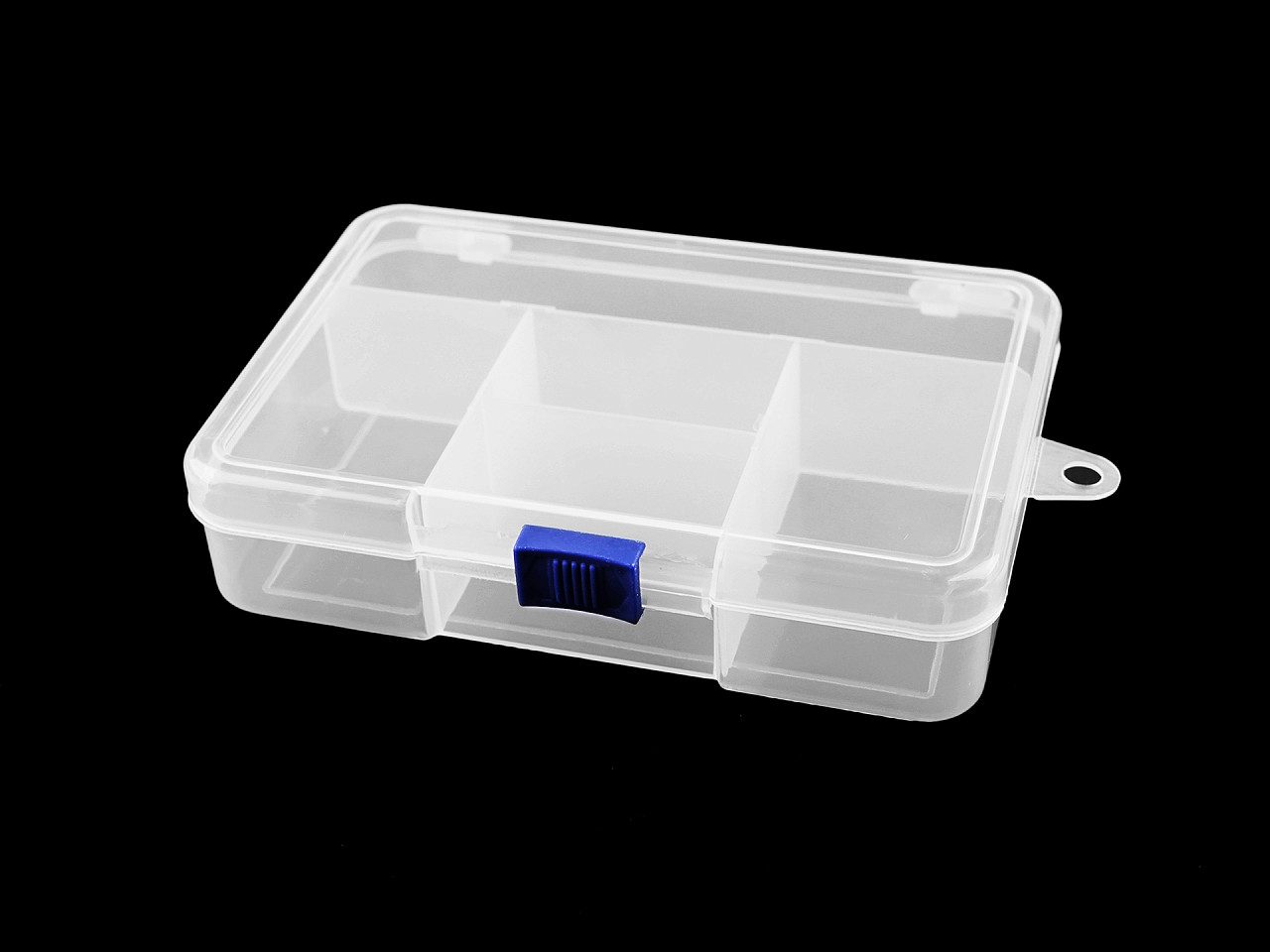 Cutie / organizator din plastic 3,3x9,5x14,5 cm - Transparent (1 Bucată)