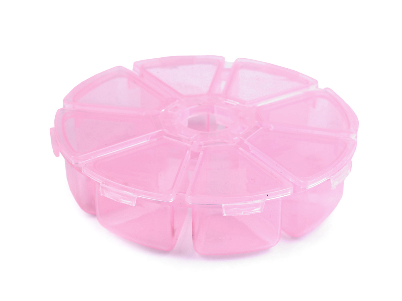 Cutie / organizator din plastic ø10 cm - Transparent (20 Bucăți) Cutie / organizator din plastic ø10 cm - Transparent (20 Bucăți)