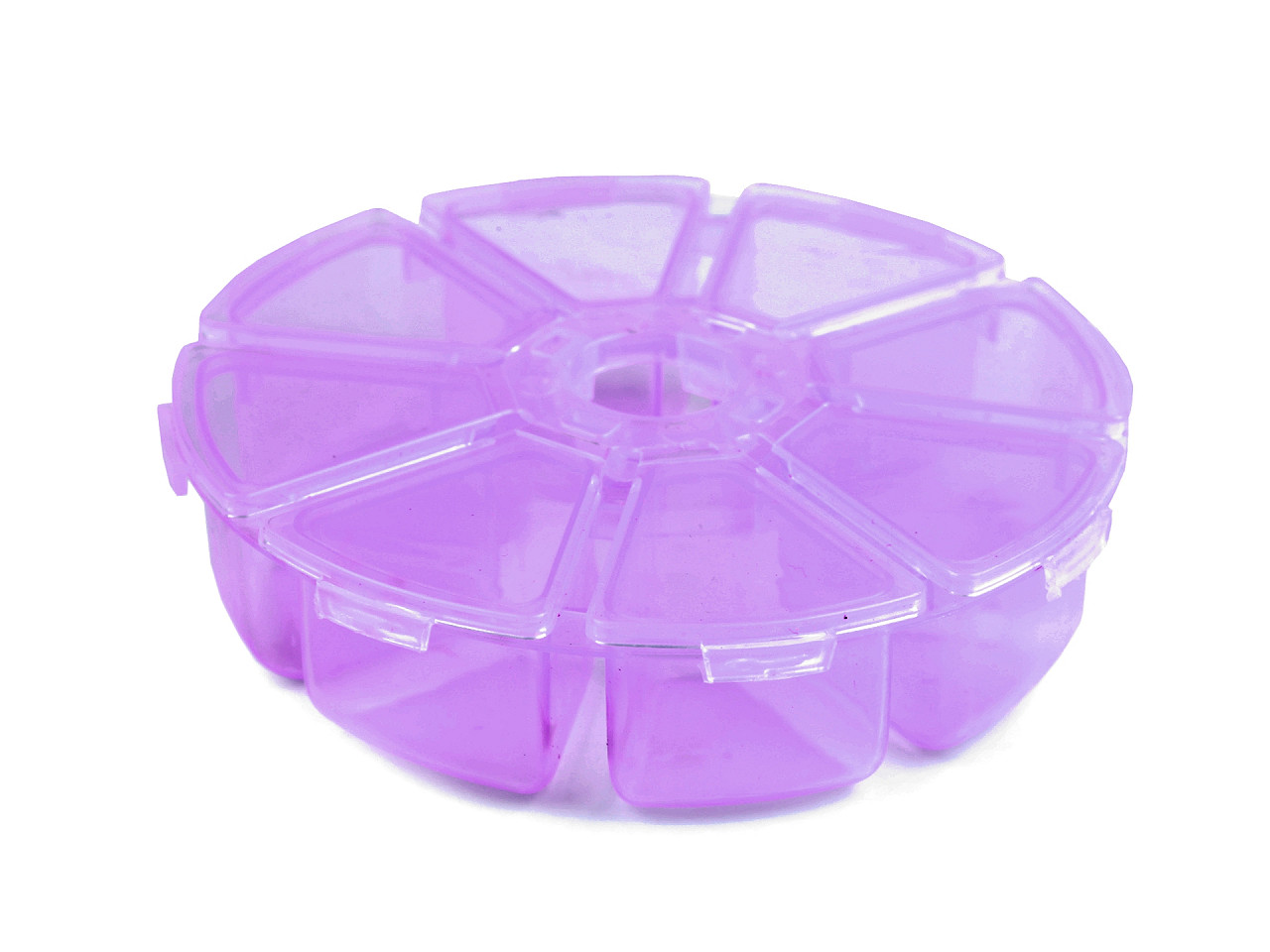 Cutie / organizator din plastic ø10 cm - Transparent (20 Bucăți) Cutie / organizator din plastic ø10 cm - Transparent (20 Bucăți)