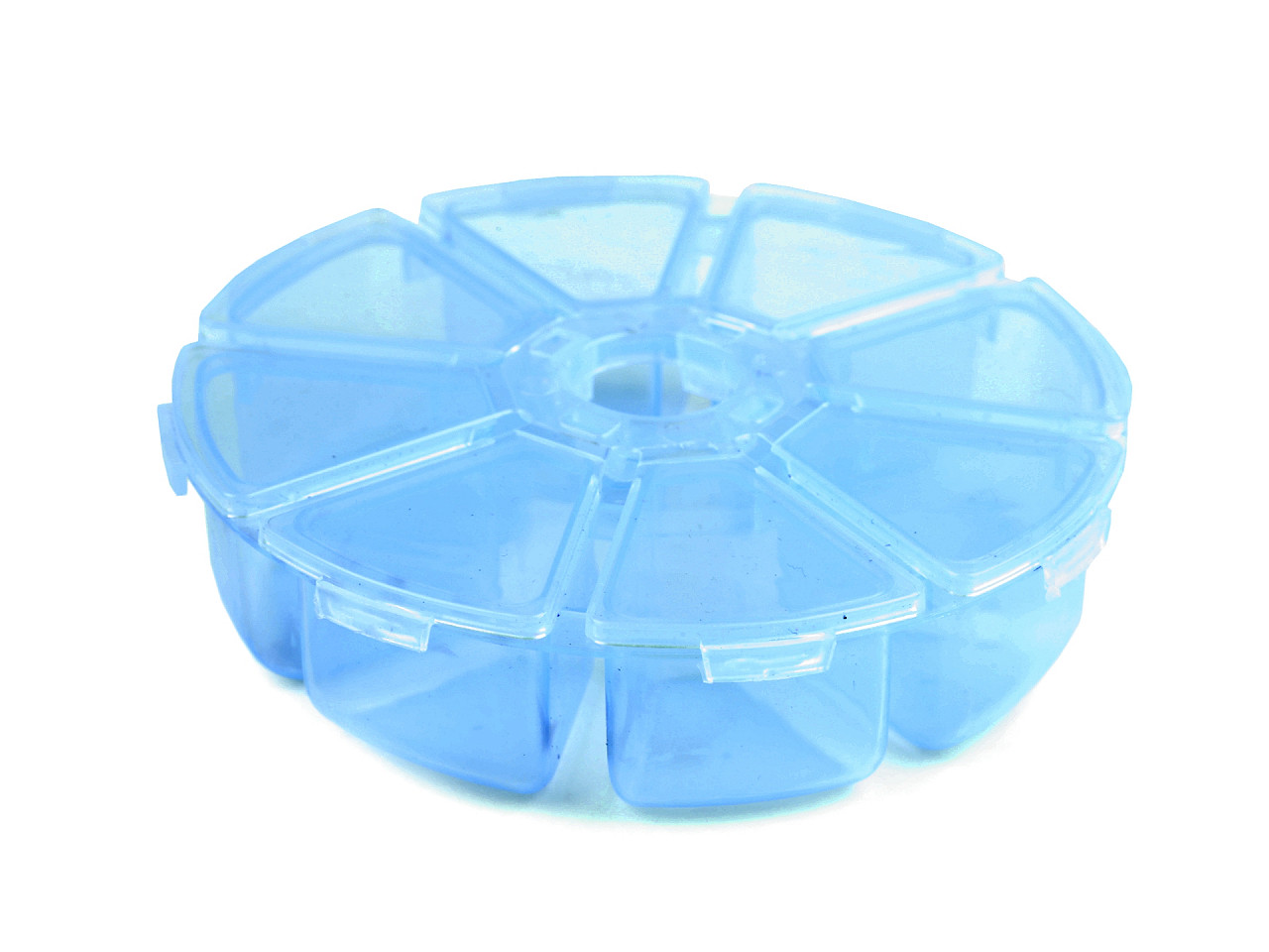 Cutie / organizator din plastic ø10 cm - Transparent (20 Bucăți) Cutie / organizator din plastic ø10 cm - Transparent (20 Bucăți)