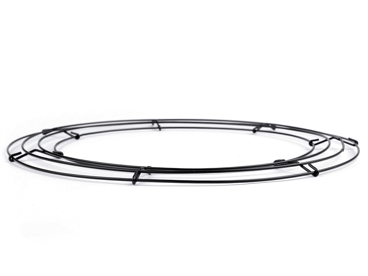 Baza de sarma pentru coroana ø35 cm - Negru (1 Bucată)