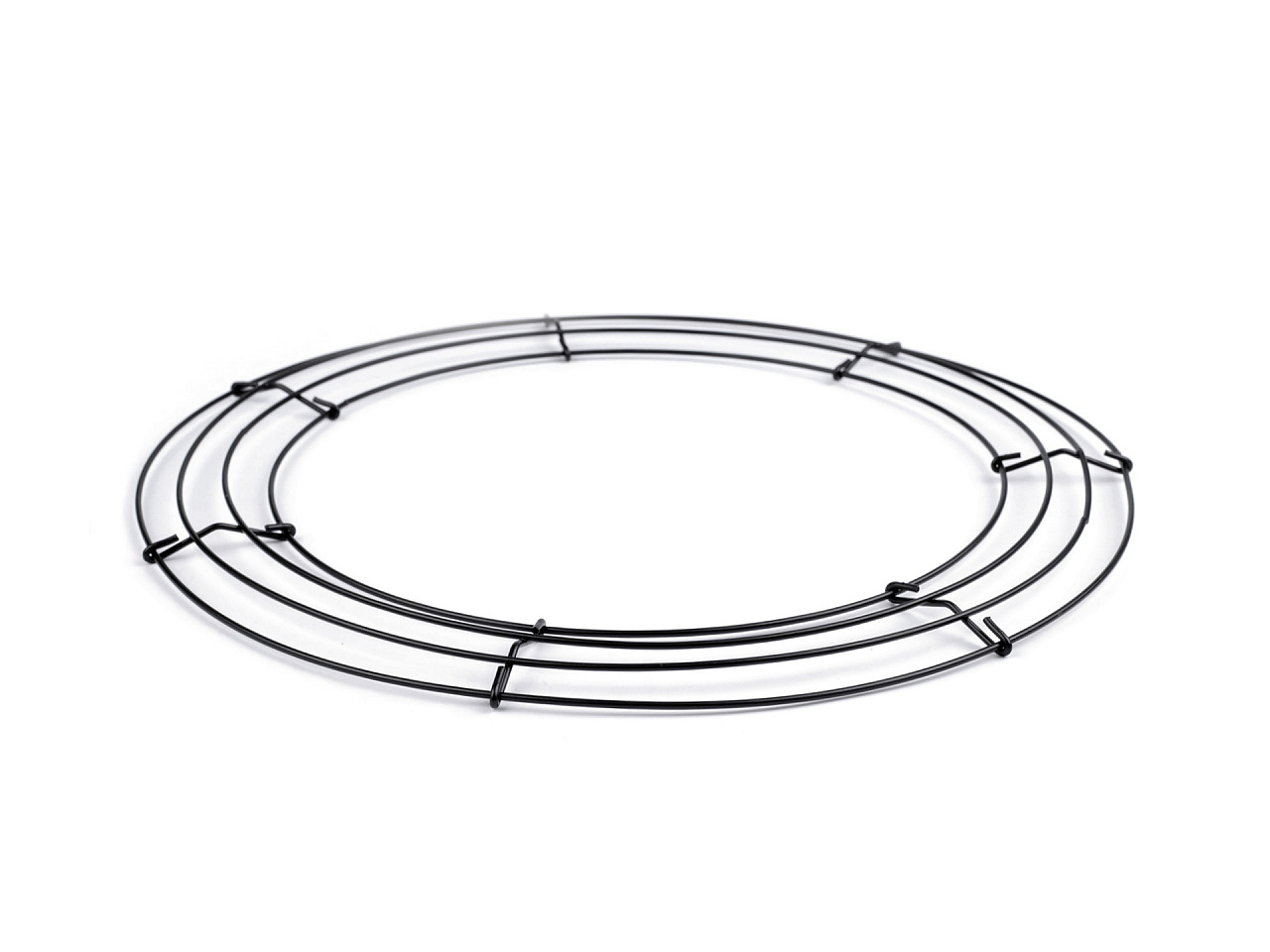 Baza de sarma pentru coroana ø35 cm - Negru (1 Bucată)