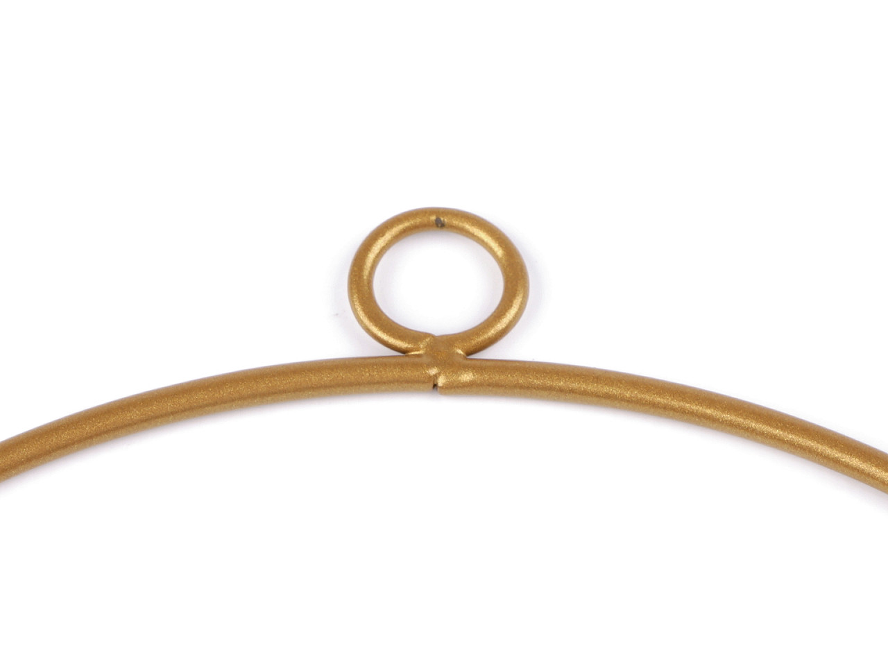 Cerc metalic ø25 cm - Alb (1 Bucată)