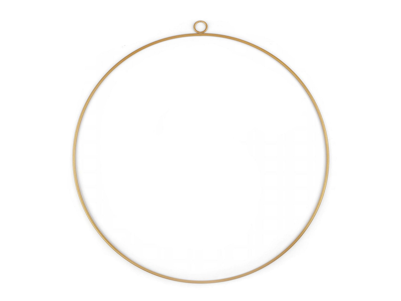 Cerc metalic ø30 cm - Auriu (1 Bucată)