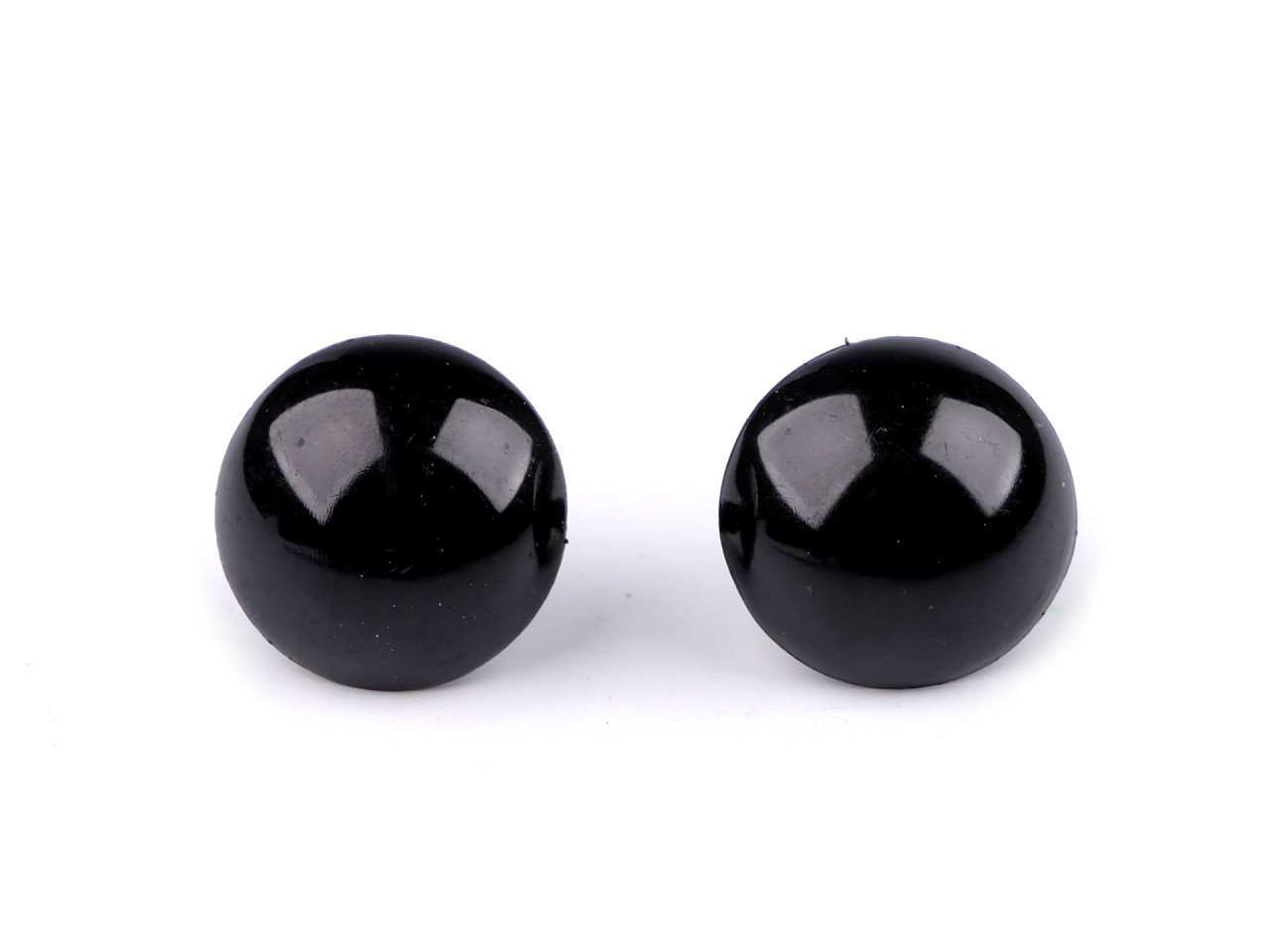 Ochi cu siguranta pentru jucarii  ø20 mm - Negru (50 Seturi)