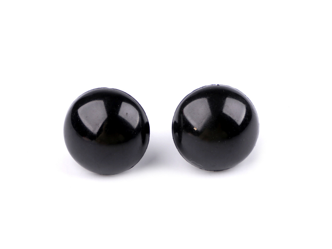 Ochi cu siguranta pentru jucarii ø16 mm - Negru (50 Seturi)