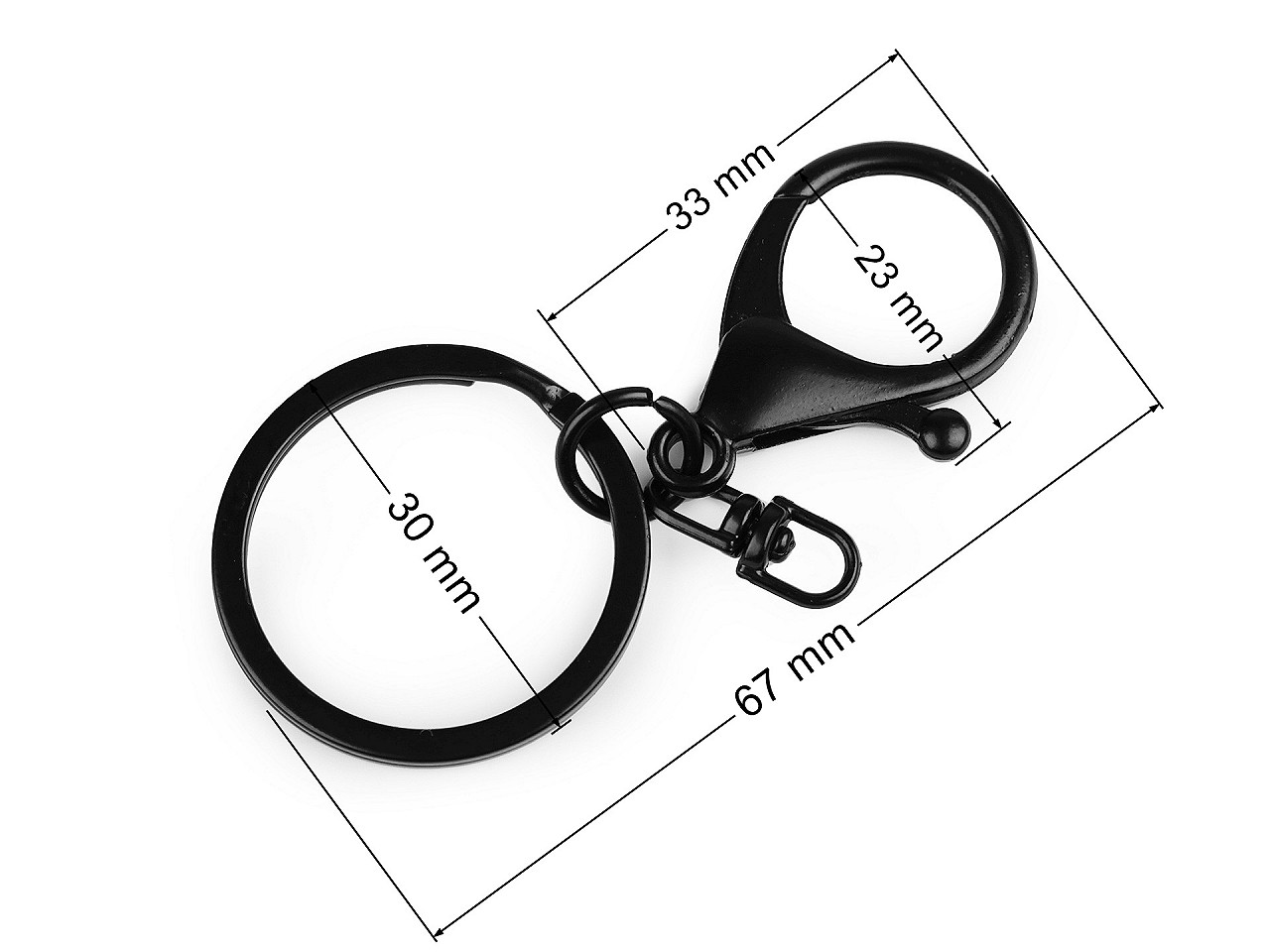 Carabină cu inel - Auriu clasic (1 Bucată)