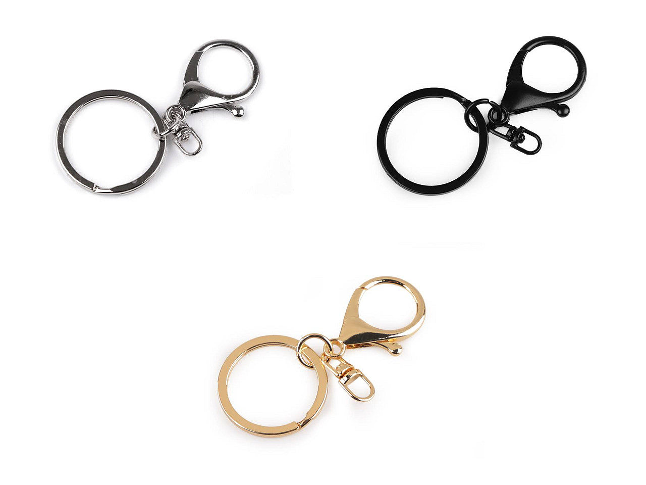 Carabină cu inel - Auriu clasic (1 Bucată)