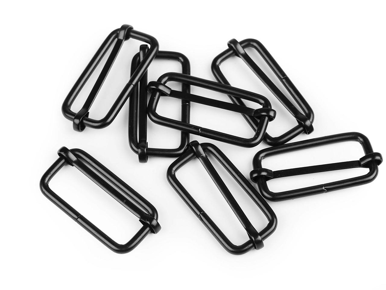 Cataramă de ajustare 38 mm - Lac negru (100 Bucăți)