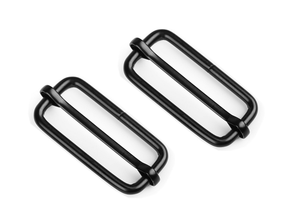 Cataramă de ajustare 38 mm - Lac negru (100 Bucăți)