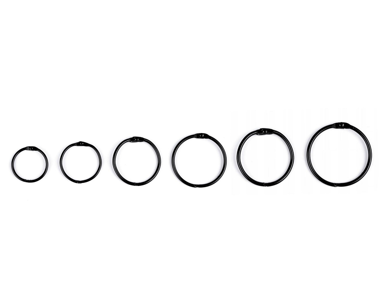 Inel de legatorie carti / dosare - Lac negru (20 Bucăți)