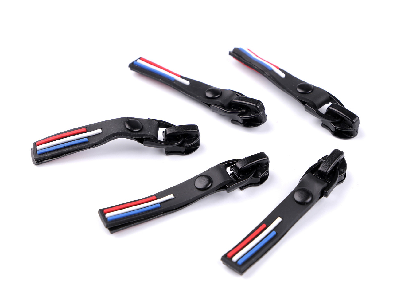 Corsor pentru fermoare spiralate no 6 - Negru (5 Bucăți)