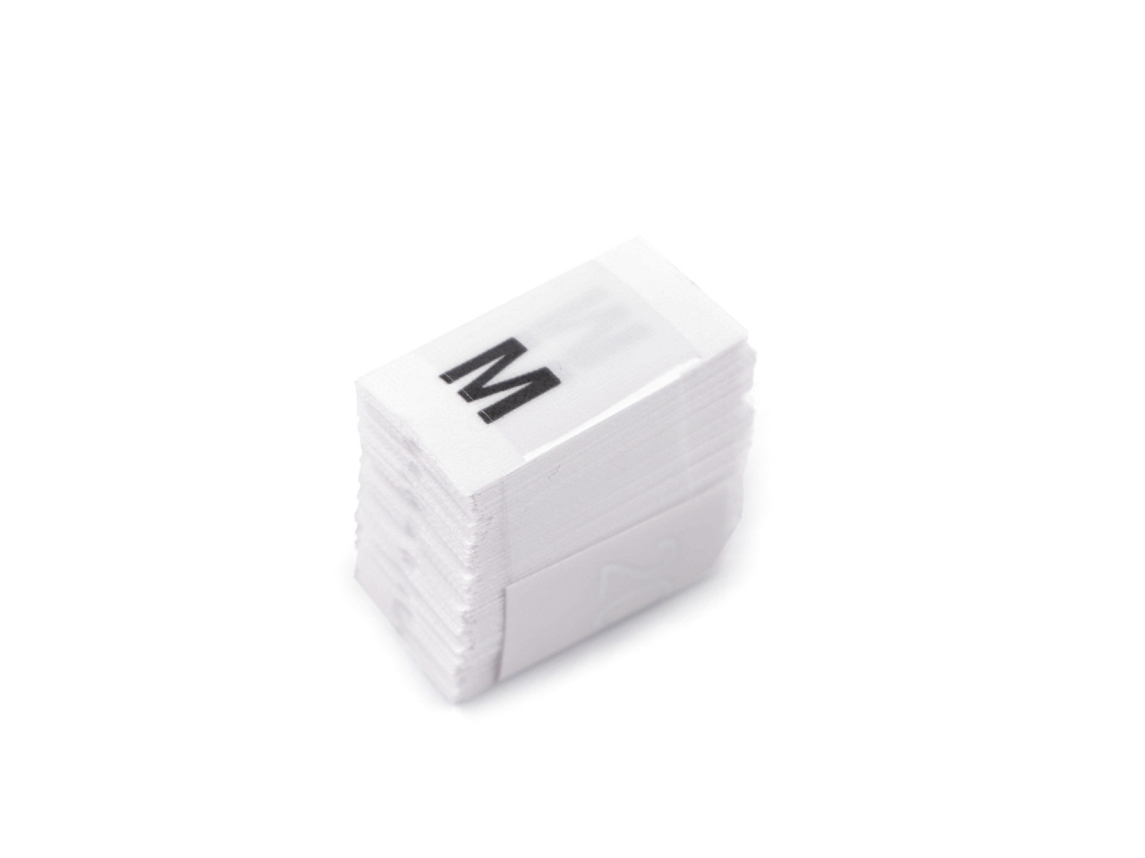 Etichete de mărime pentru haine - Alb (1 Buchet)