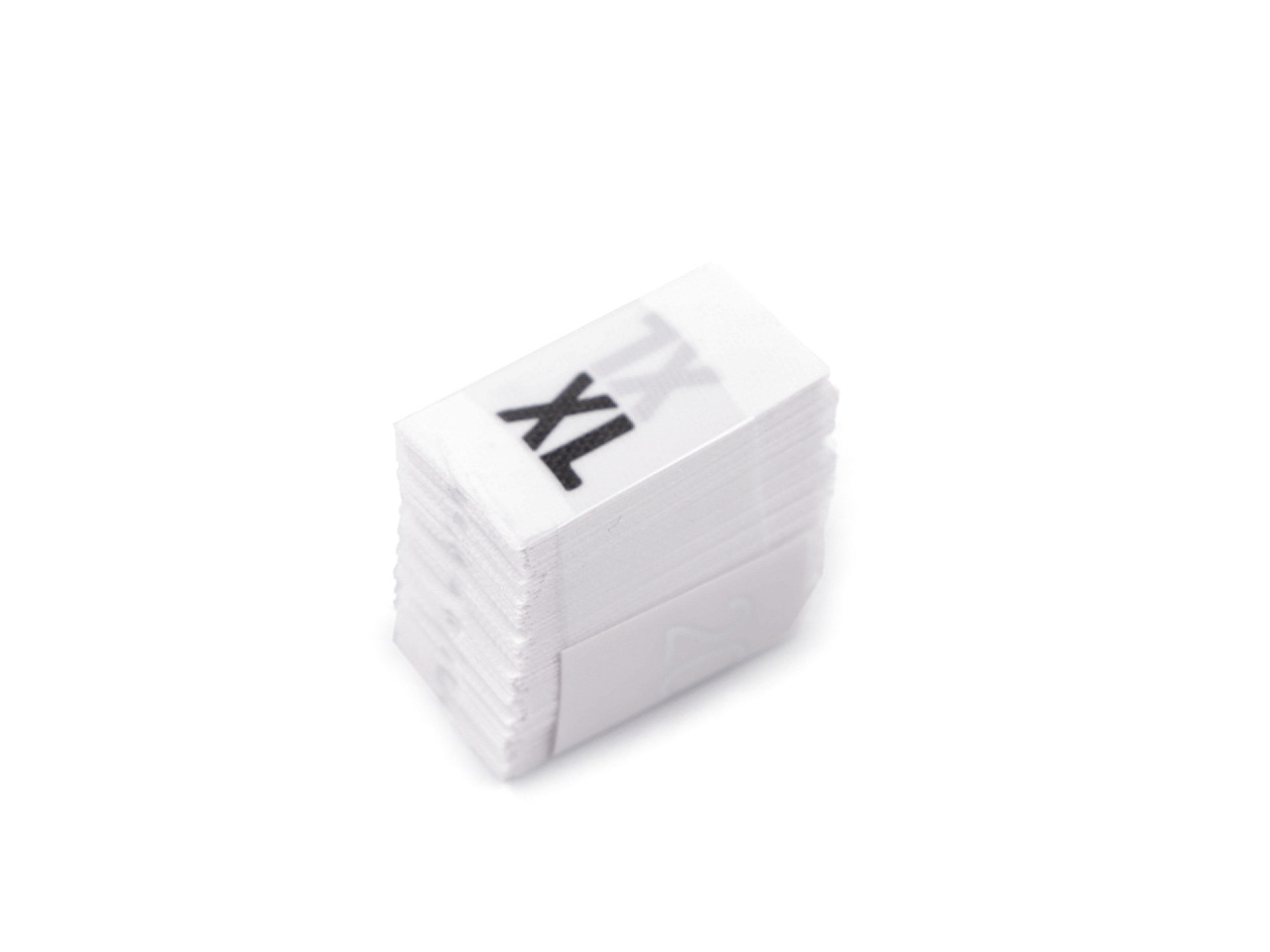 Etichete de mărime pentru haine - Alb (1 Buchet)