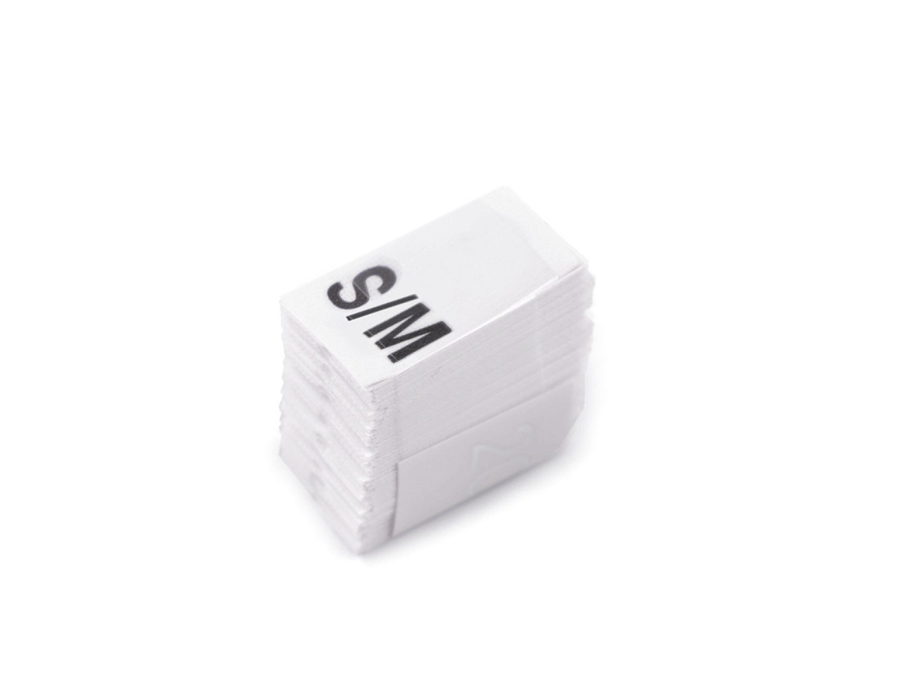 Etichete de mărime pentru haine - Alb (1 Buchet)