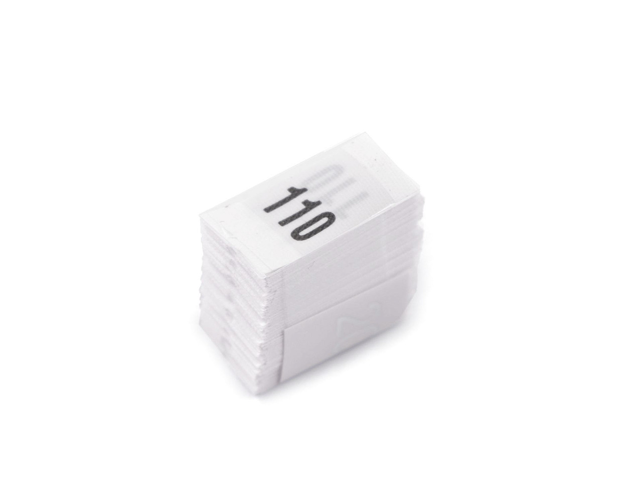 Etichete de mărime pentru haine - Alb (1 Buchet)