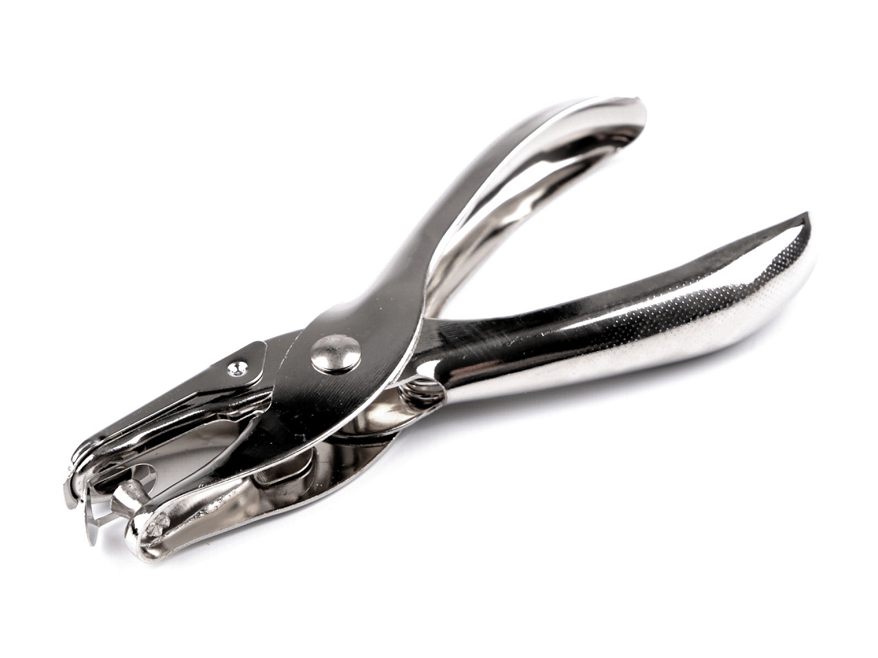 Clește de perforat  ø6 mm pentru piele, hârtie și carton - Nichel (1 Bucată)