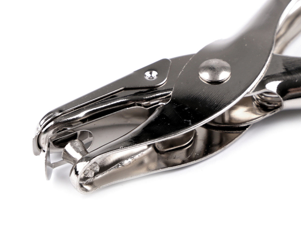 Clește de perforat  ø6 mm pentru piele, hârtie și carton - Nichel (1 Bucată)