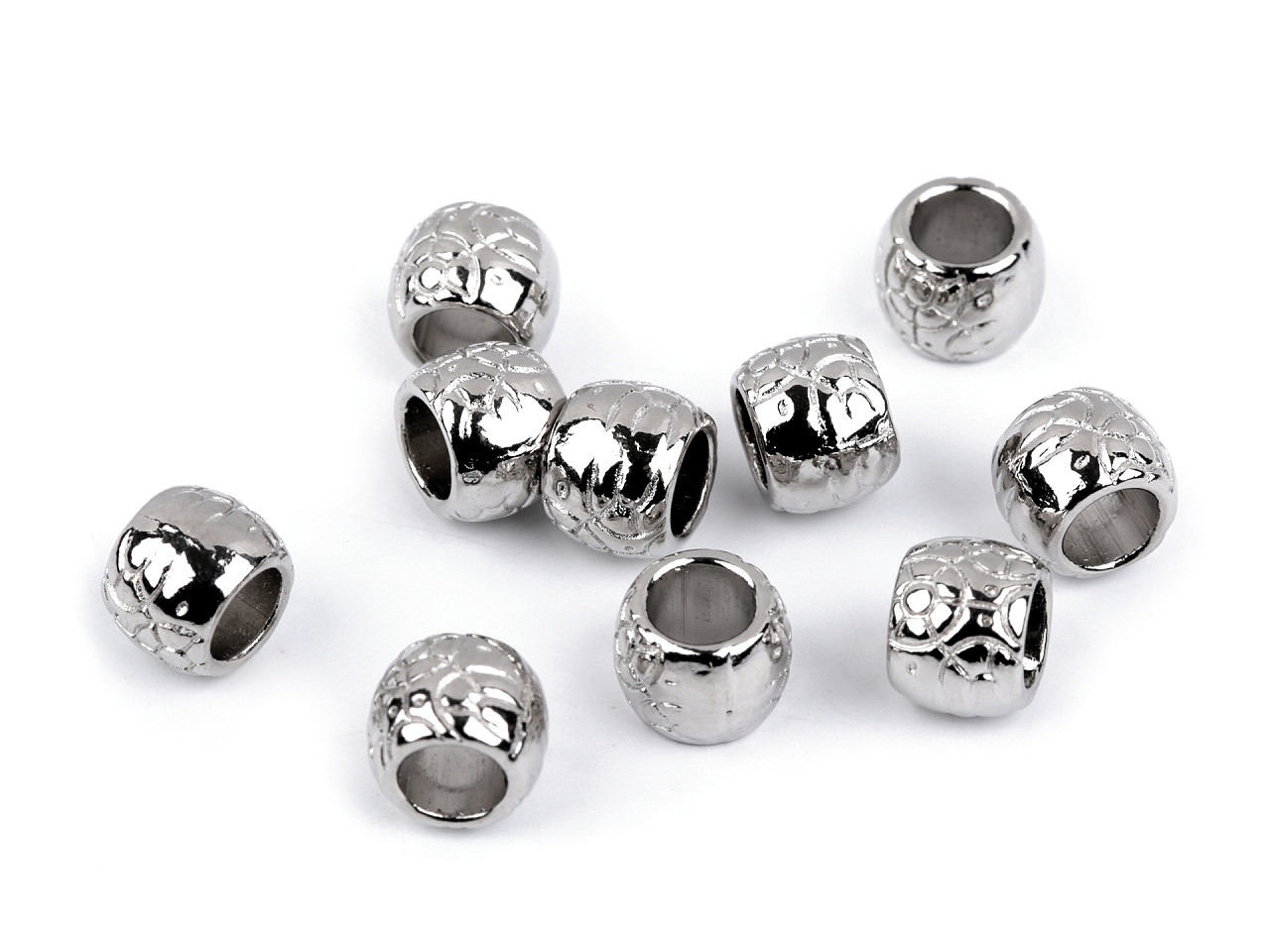 Terminatii snur ø5,5 mm - Nichel negru (10 Bucăți)