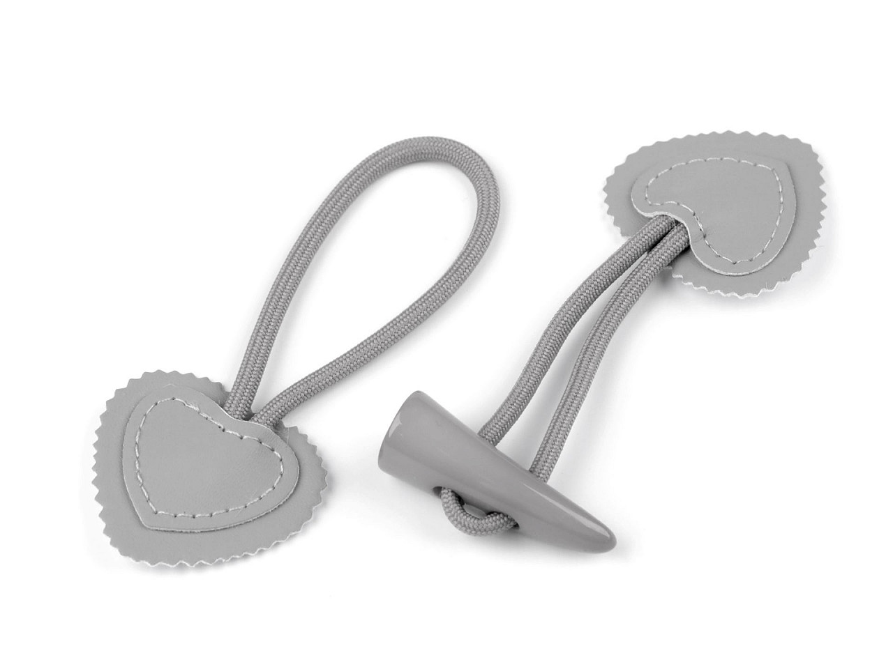 Închizători confectii - Gri neutral (1 Pereche)