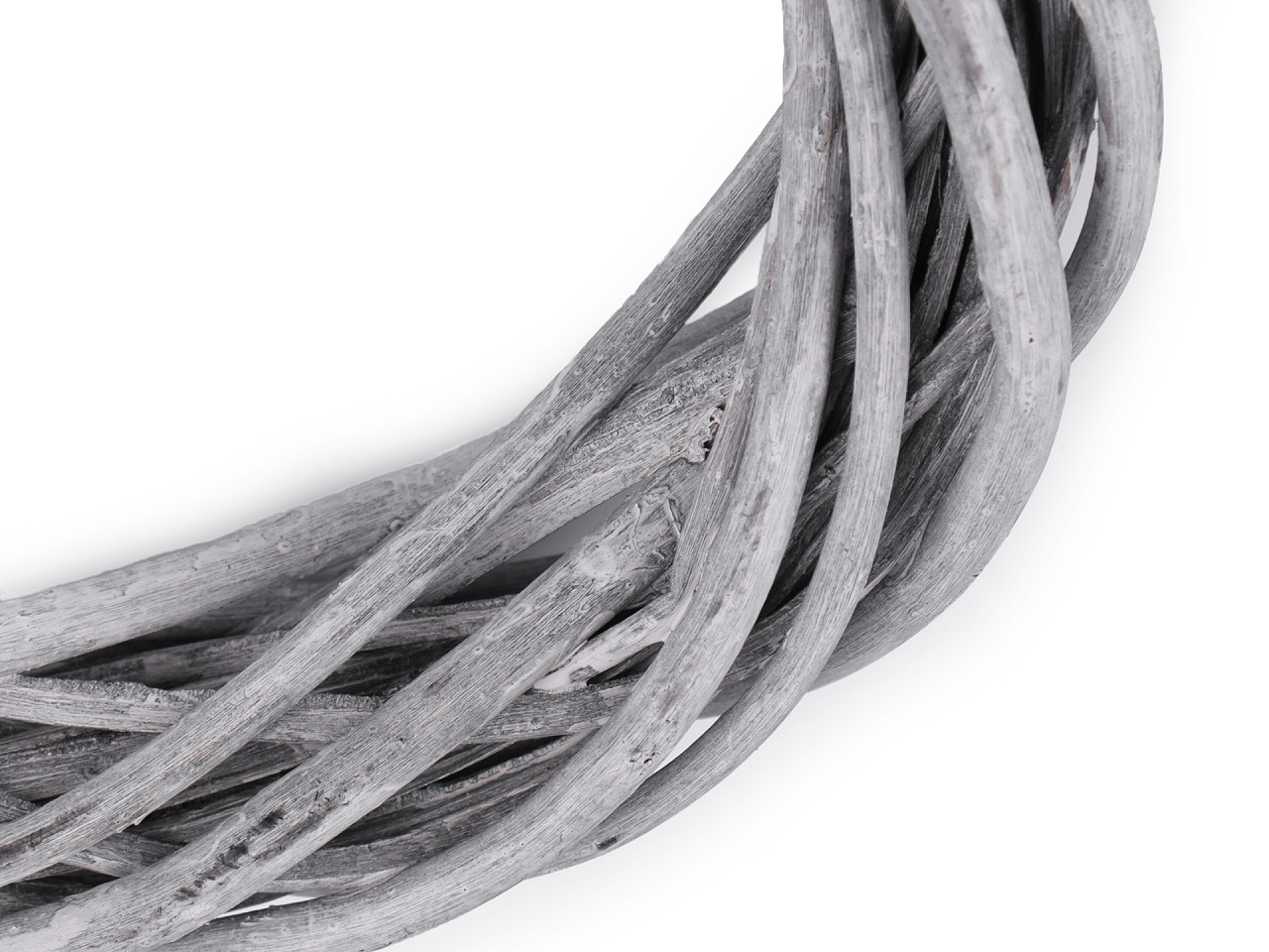 Coroană din răchită ø25 cm - Natur (1 Bucată)