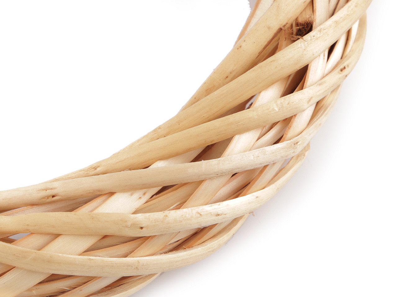 Coroană din răchită ø25 cm - Natur (1 Bucată)