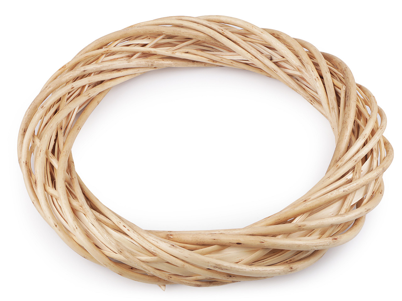 Coroană din răchită ø40 cm - Natural deschis (1 Bucată)