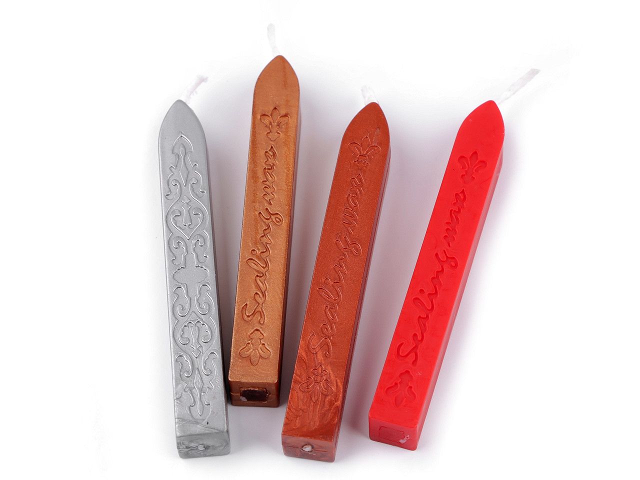 Ceară sigiliu 3 buc - Argintiu (3 Bucăți)