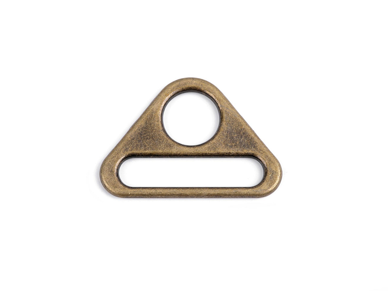 Catarama / accesoriu confectii triunghi 31 mm - Auriu clasic (2 Bucăți)