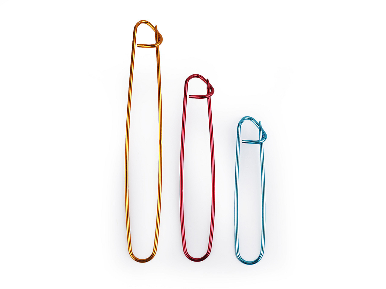 Ac de stopare pentru tricotat set de 3 buc - Mix (1 Card)