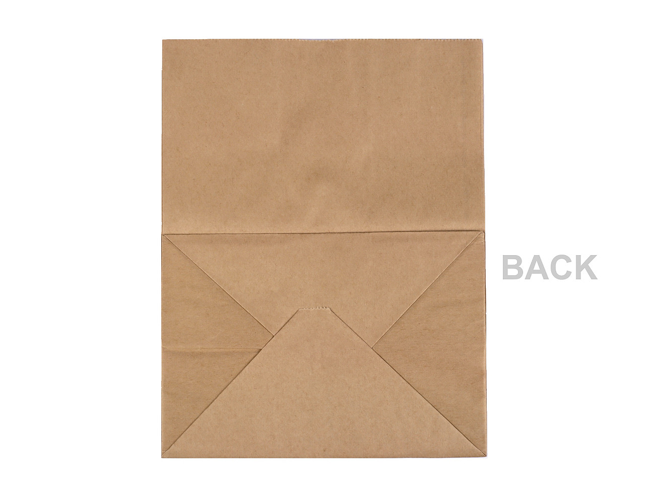 Pungă de hârtie - Maro natural (50 Bucăți)