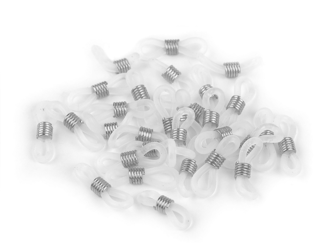 Clipsuri / ocheti silicon ochelari - Negru (30 Bucăți)