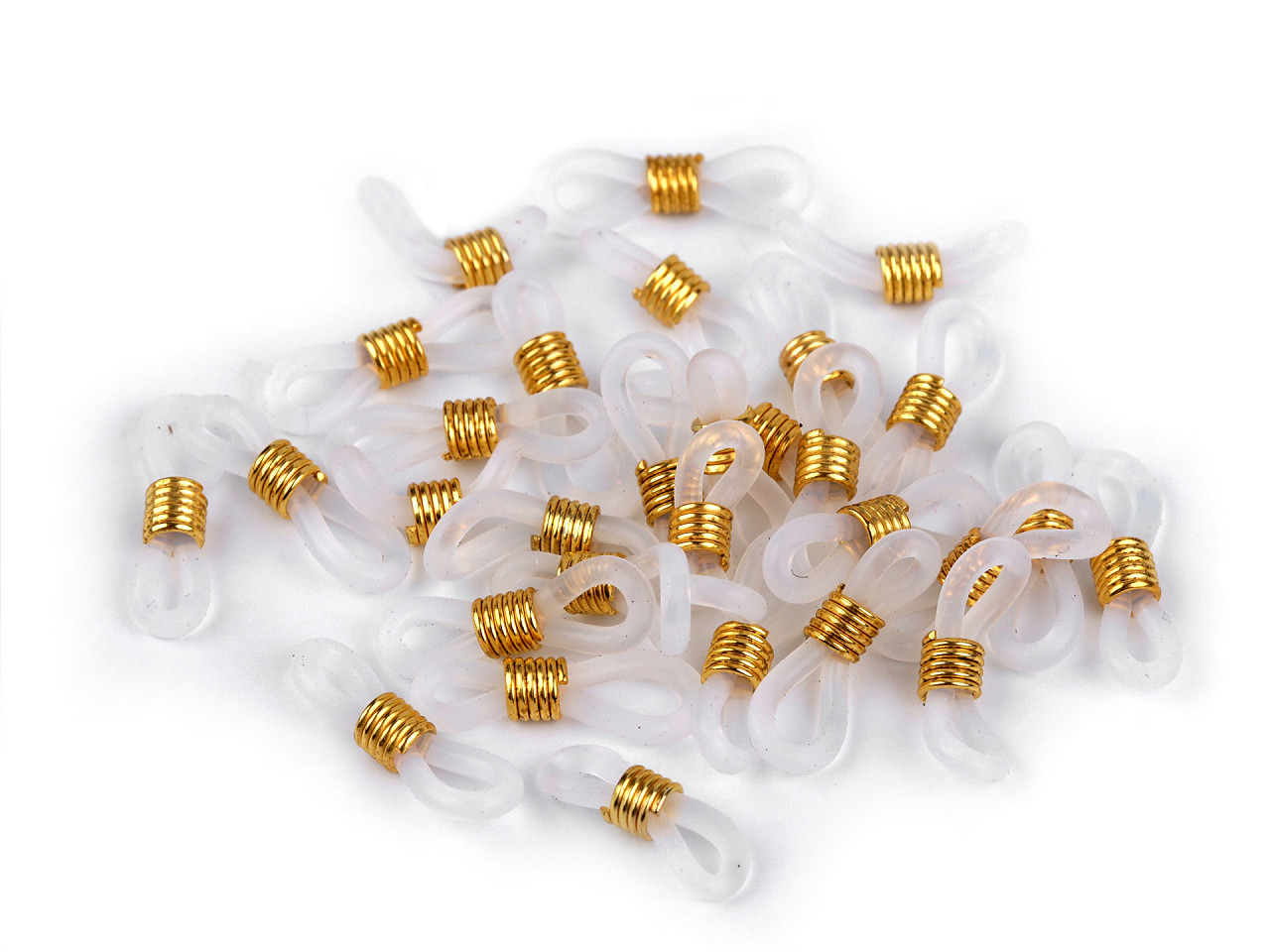 Clipsuri / ocheti silicon ochelari - Negru (30 Bucăți)