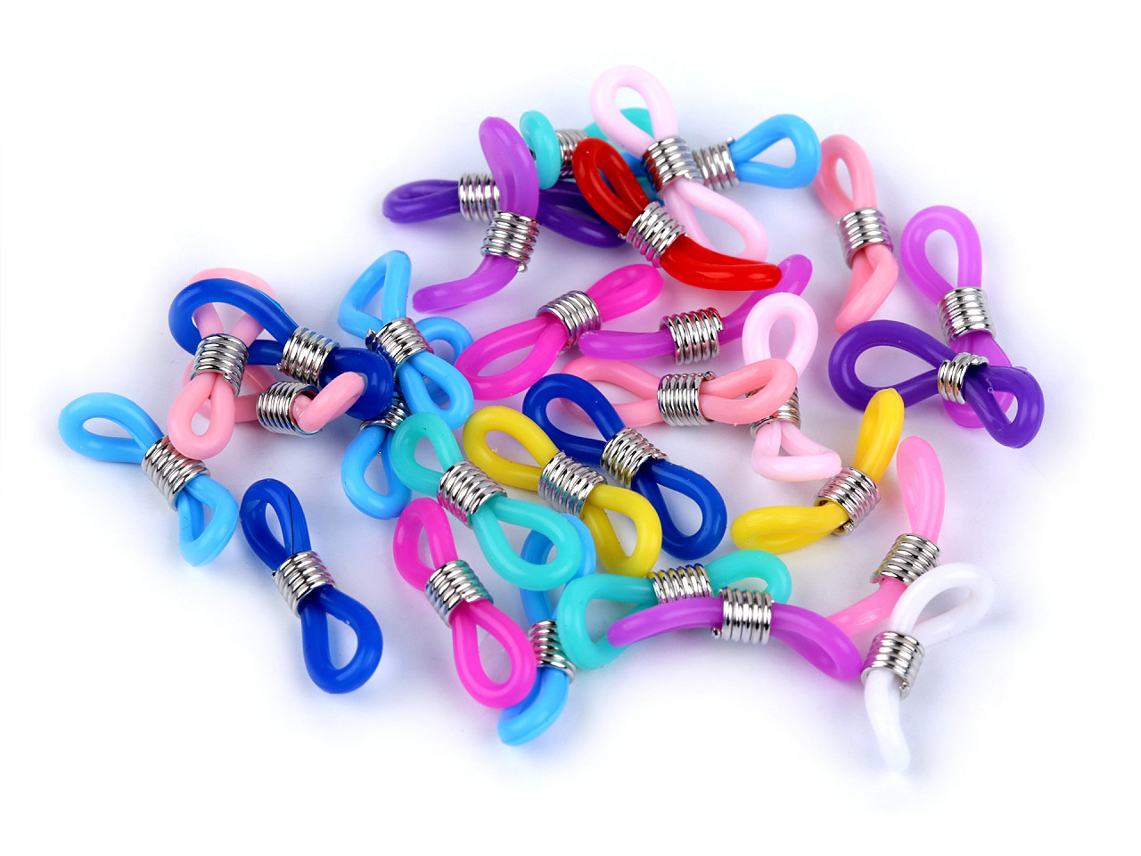 Clipsuri / ocheti silicon ochelari - Negru (30 Bucăți)