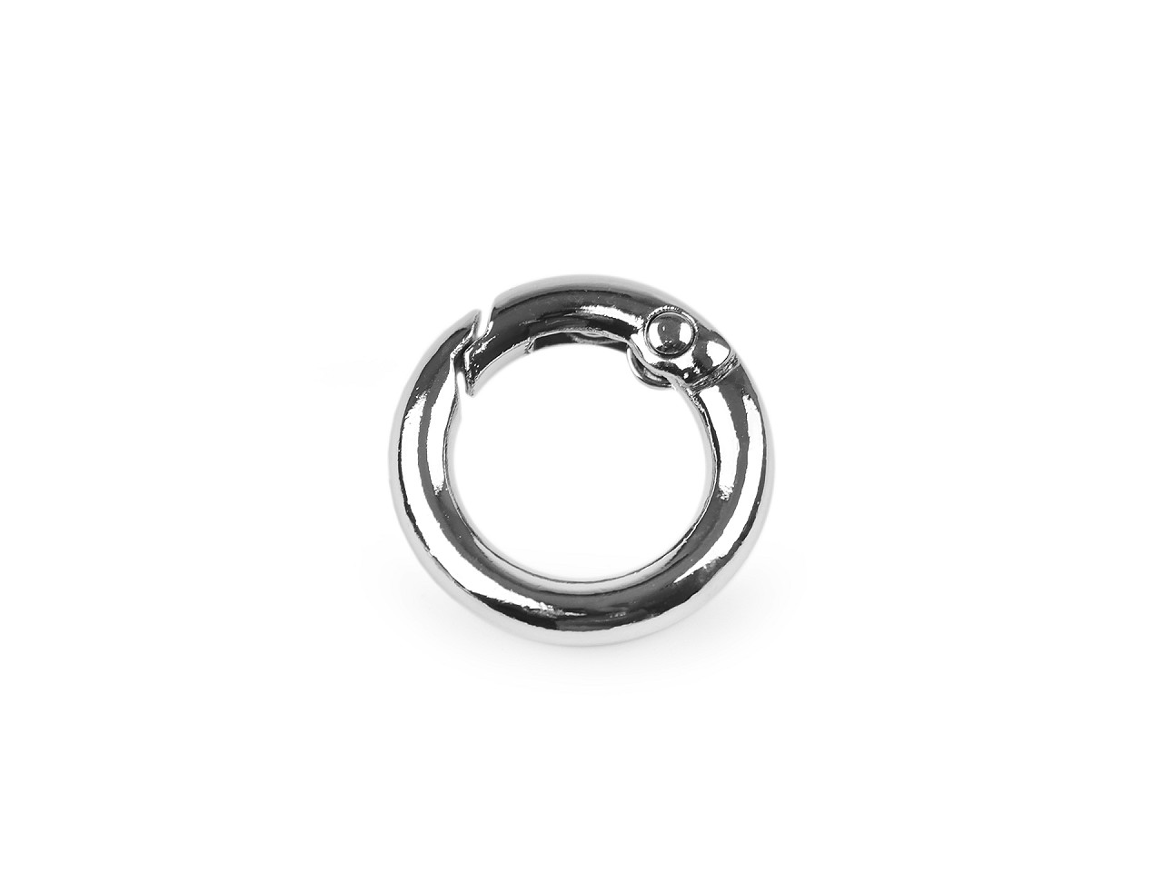 Inel carabină, ø13 mm - Auriu rose (2 Bucăți)