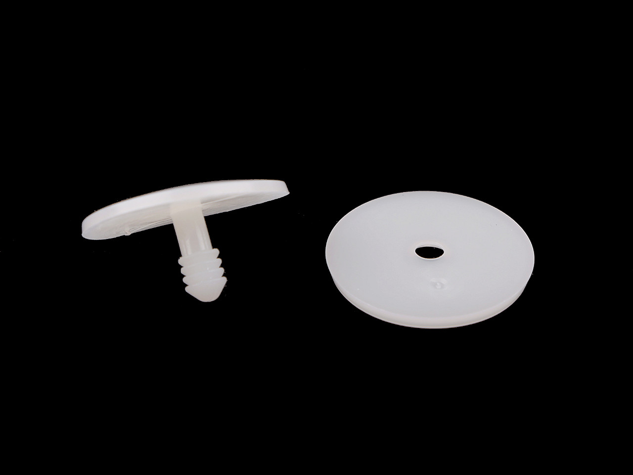 Articulatii jucarii cu siguranta  ø33 mm - Transparent (4 Seturi)