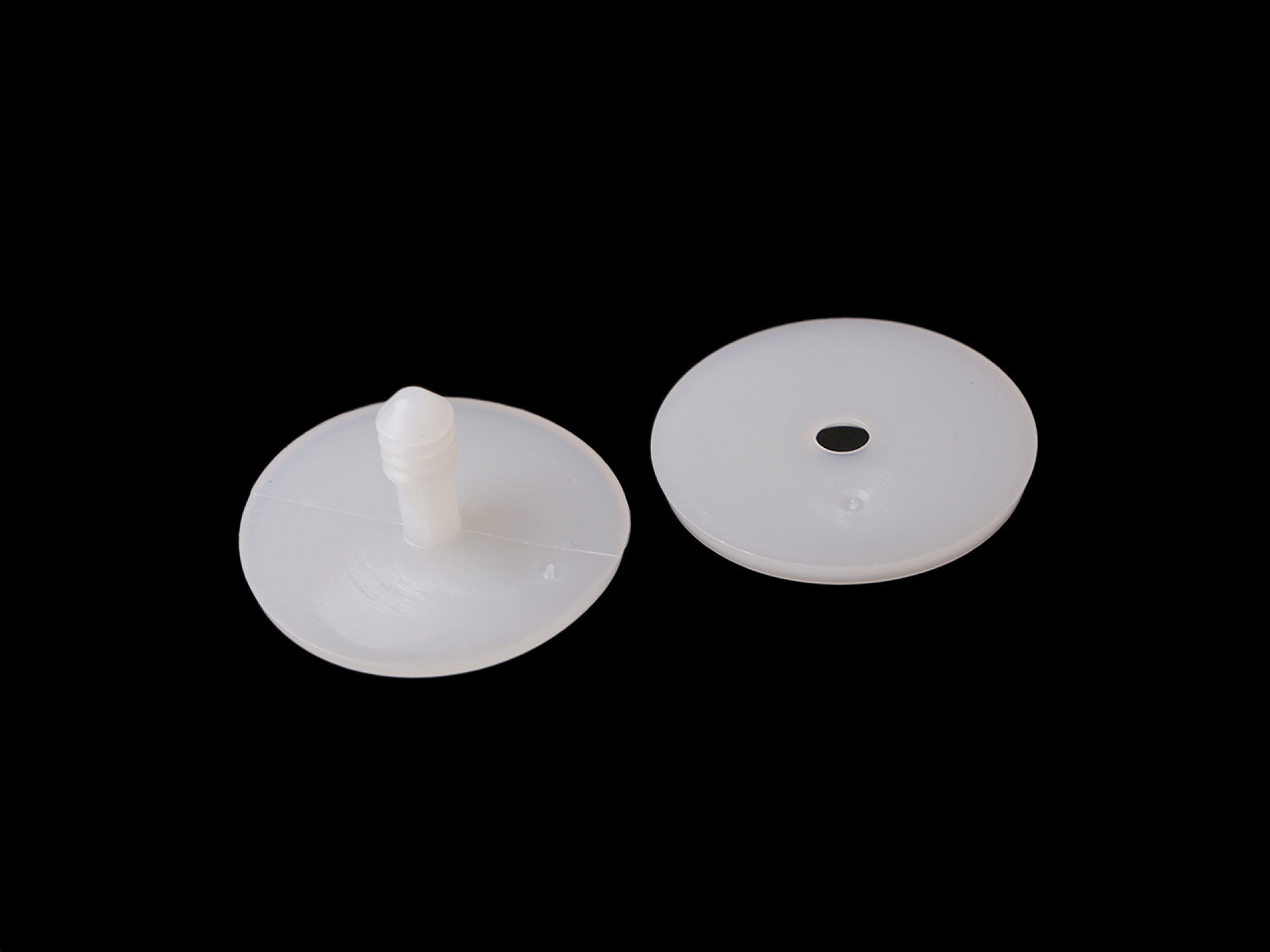 Articulatii jucarii cu siguranta  ø33 mm - Transparent (4 Seturi)