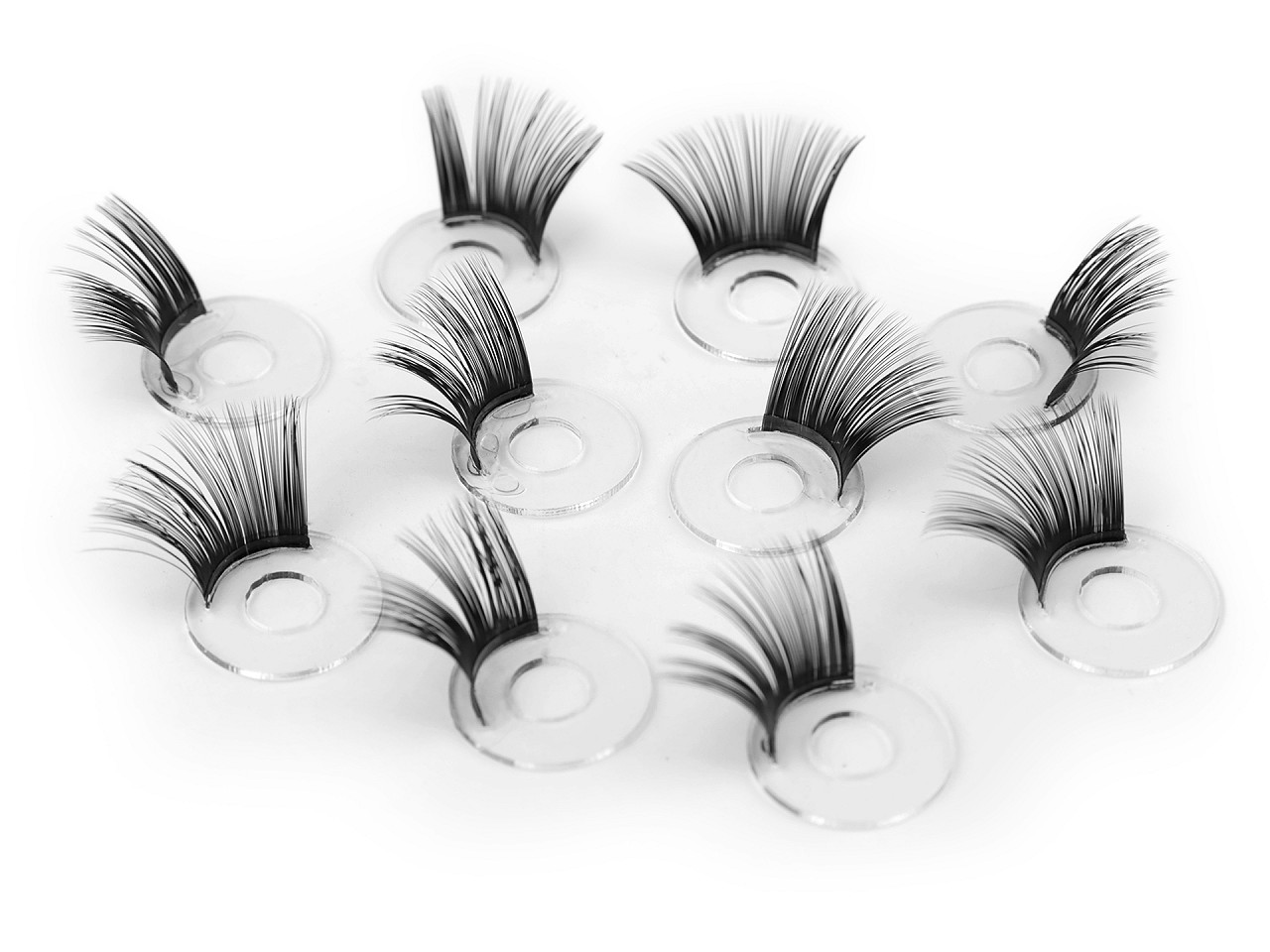 Gene figurine  ø17 mm - Negru (10 Bucăți)