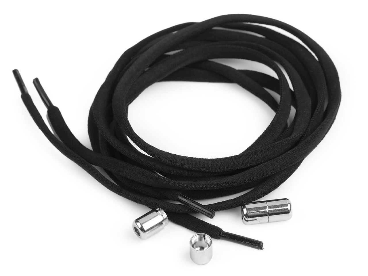 Sireturi elastice 100 cm - Albastru delta (1 Pereche)