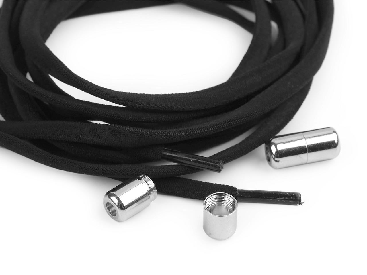 Sireturi elastice 100 cm - Albastru delta (1 Pereche)