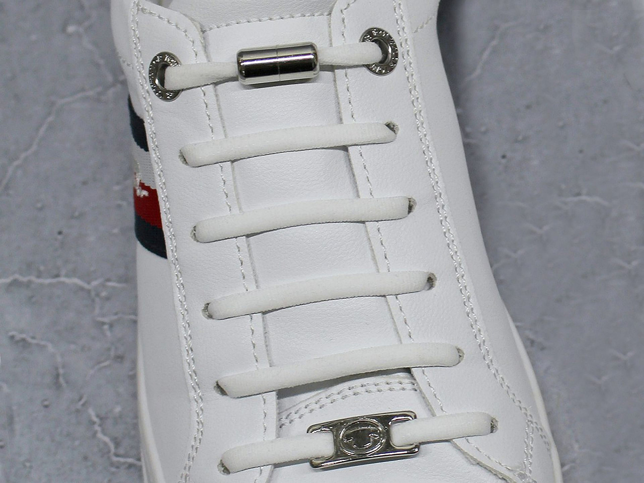 Sireturi elastice 100 cm - Albastru delta (1 Pereche)