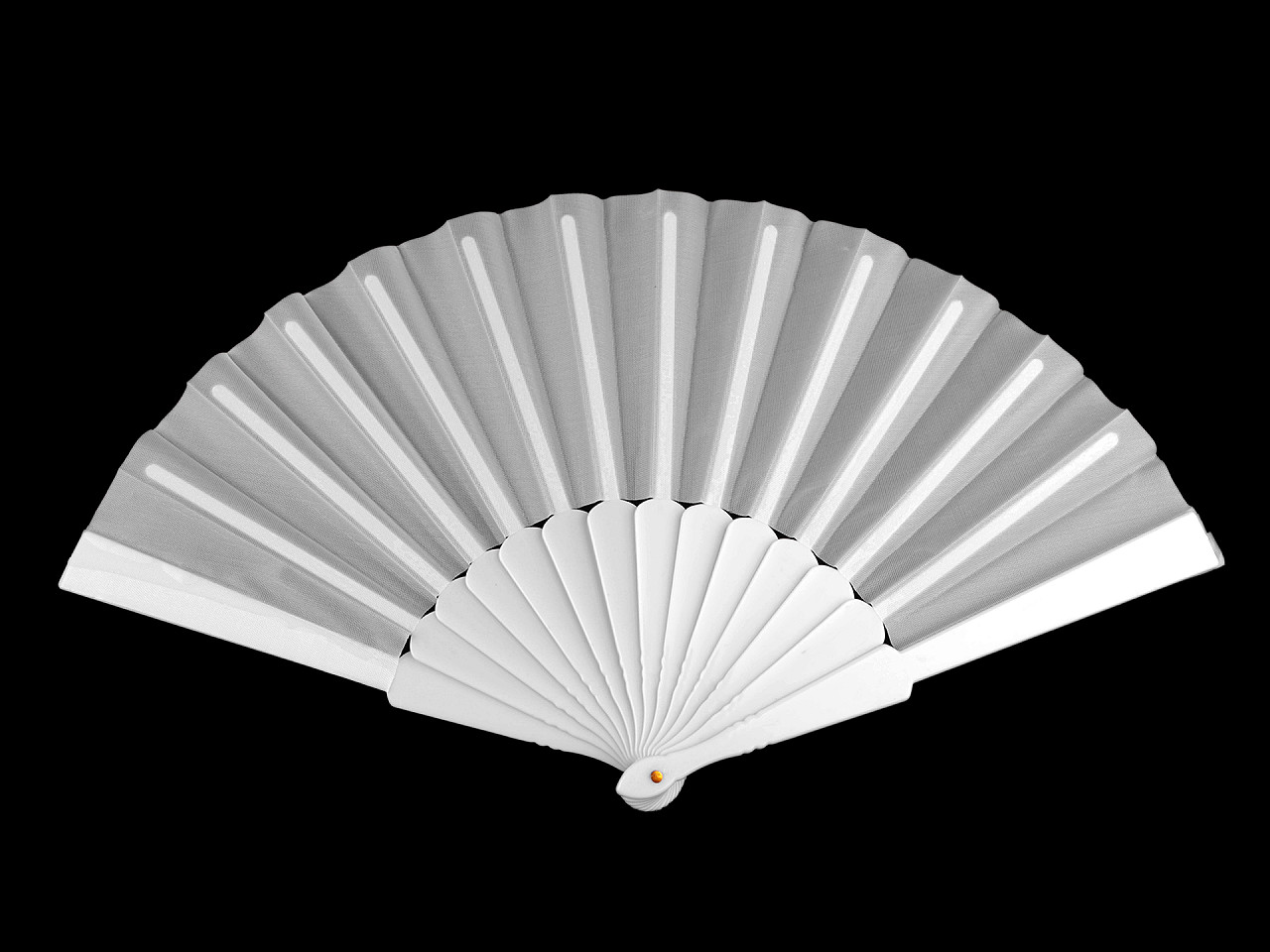 Evantai textil - Albastru azur (1 Bucată)